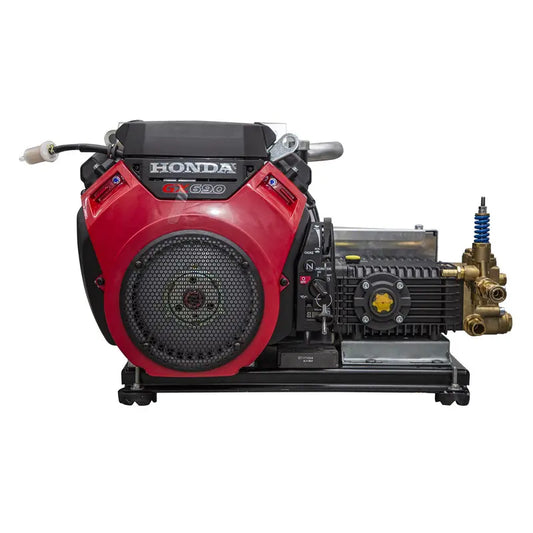 BE Pressure B3524HTBG 8.0 GPM 3,500 PSI Gas Pressure Washer with Honda GX690 Engine and General Pump Triplex Pump