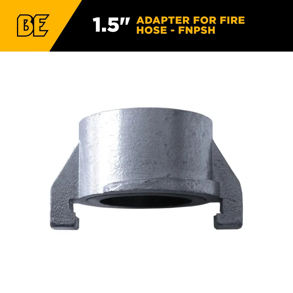 BE Pressure 50.015.004 Cast Iron Fire Hose Adapter