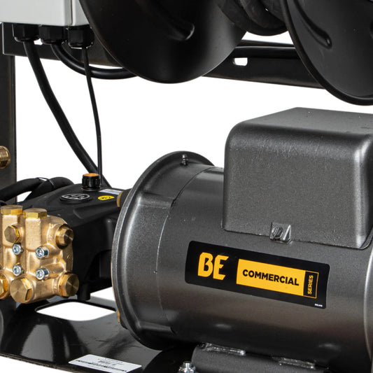 BE Pressure X-2050FW1A 2,000 PSI 4.0 GPM 5.0 HP Electric Pressure Washer with Baldor Motor and AR Triplex Pump