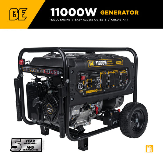 BE Power Equipment BE11000 11,000 Watt Portable Generator