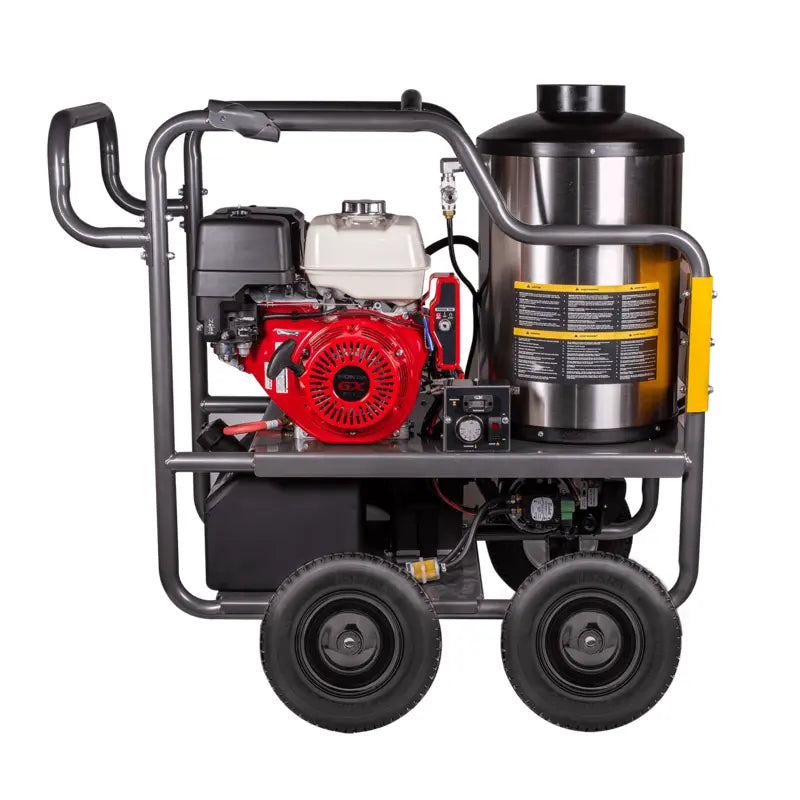 BE Pressure HW4013HG 4,000 PSI - 4.0 GPM Hot Water Pressure Washer with Honda GX390 Engine and General Triplex Pump