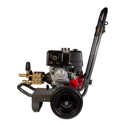 BE Pressure B4213HSCS 4,200 PSI - 4.2 GPM Gas Pressure Washer with Honda GX390 Engine and General Triplex Pump