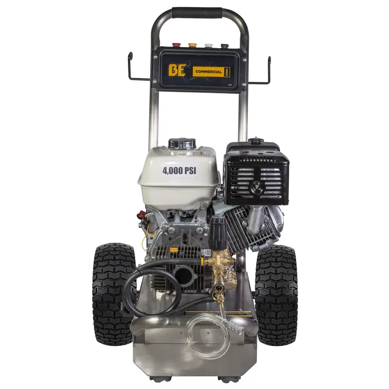 BE Pressure B4213HSCS 4,200 PSI - 4.2 GPM Gas Pressure Washer with Honda GX390 Engine and General Triplex Pump