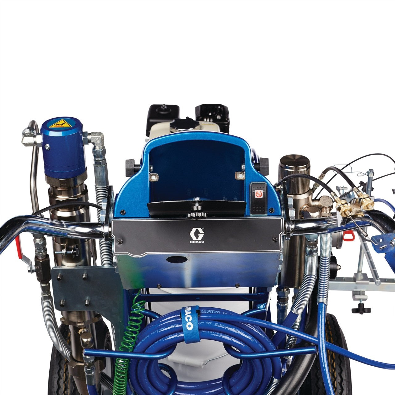 Graco 17H448 LineLazer 130HS Standard Series Gas Hydraulic Airless Line Striper, 2 Manual Guns