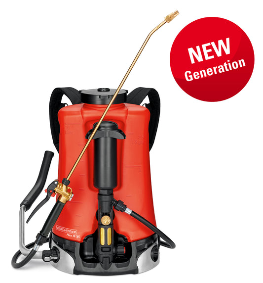 Birchmeier 12004501 Flox 10 10 Gallon AT3 Backpack Pump Sprayer (Adjustable nozzle 1.3 mm / NBR)