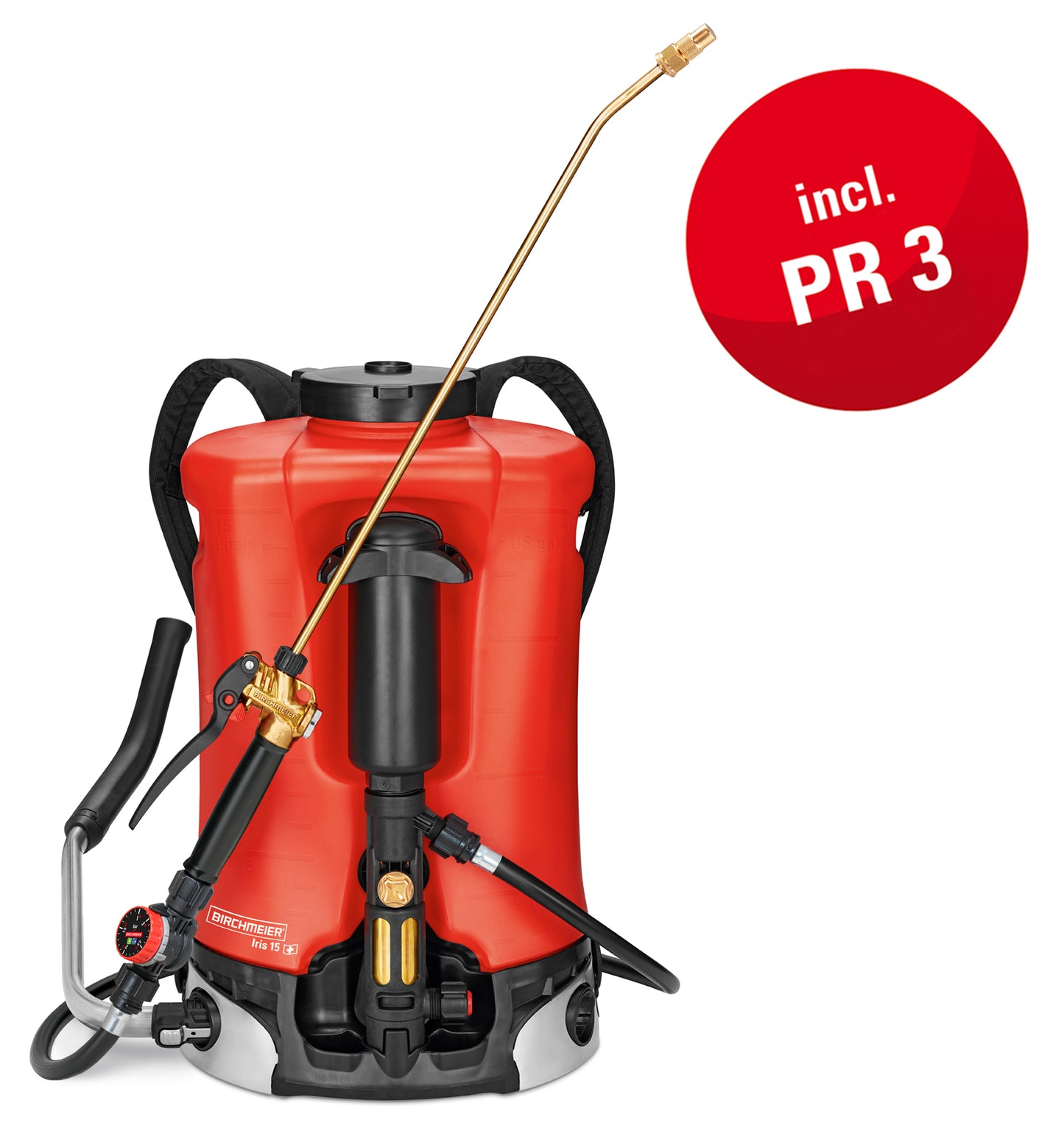 Birchmeier 12103001 Iris 15 AD3 with PR 3 Adjustable Nozzle