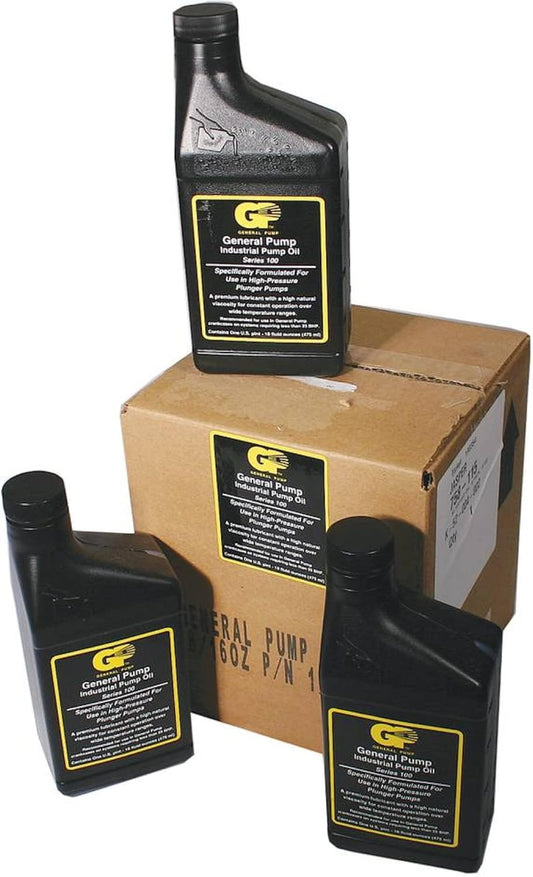 General Pump 100214 Series 100 Industrial Pump Oil (6 Pack of 16 Oz. Bottles)