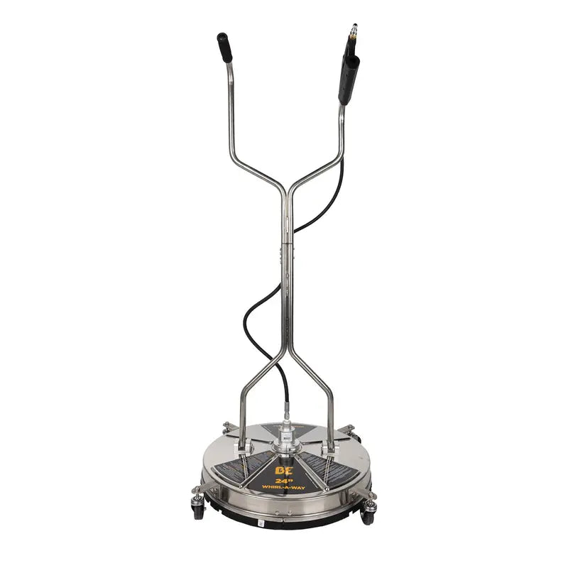 BE Pressure 85.403.010 Whirl-A-Way 24in Stainless Steel Surface Cleaner with Casters