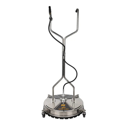 BE Pressure 85.403.010 Whirl-A-Way 24in Stainless Steel Surface Cleaner with Casters