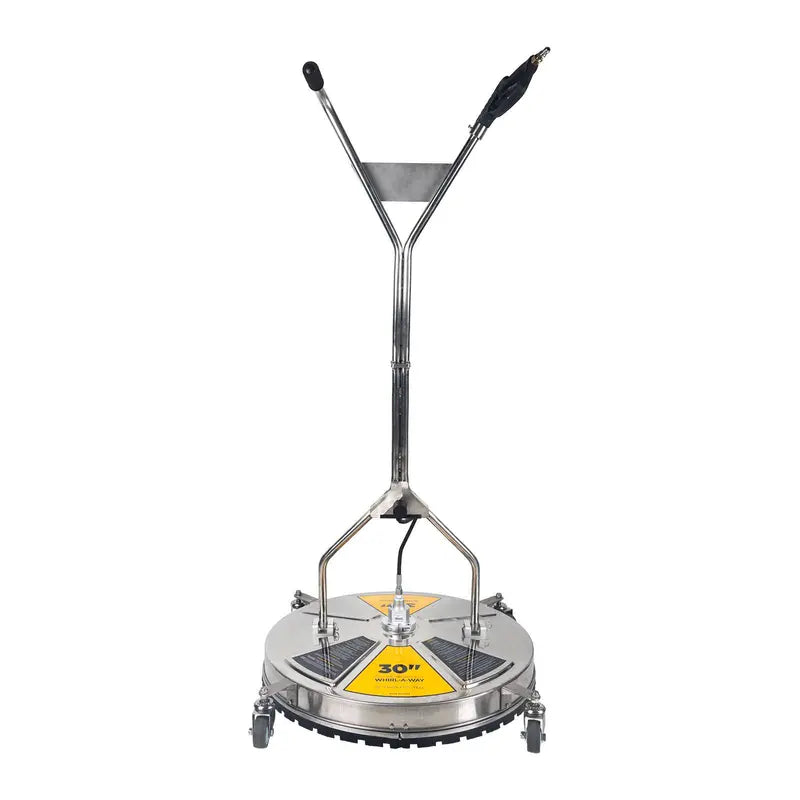 BE Pressure 85.403.032 Whirl-A-Way 30in Stainless Steel Surface Cleaner with Casters