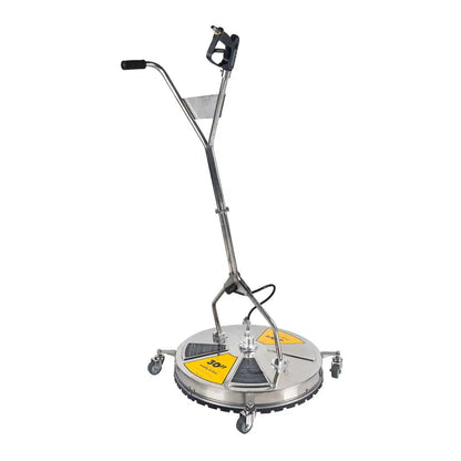 BE Pressure 85.403.032 Whirl-A-Way 30in Stainless Steel Surface Cleaner with Casters