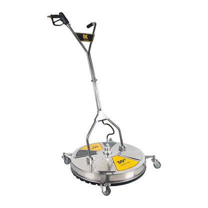 BE Pressure 85.403.032 Whirl-A-Way 30in Stainless Steel Surface Cleaner with Casters