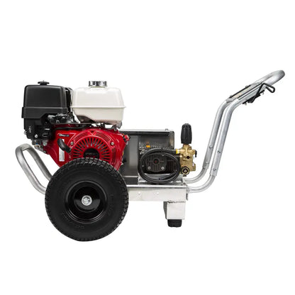 BE Pressure B3013HABC 3,000 PSI - 5.0 GPM Gas Pressure Washer with Honda GX390 Engine and Comet Triplex Pump Belt Drive