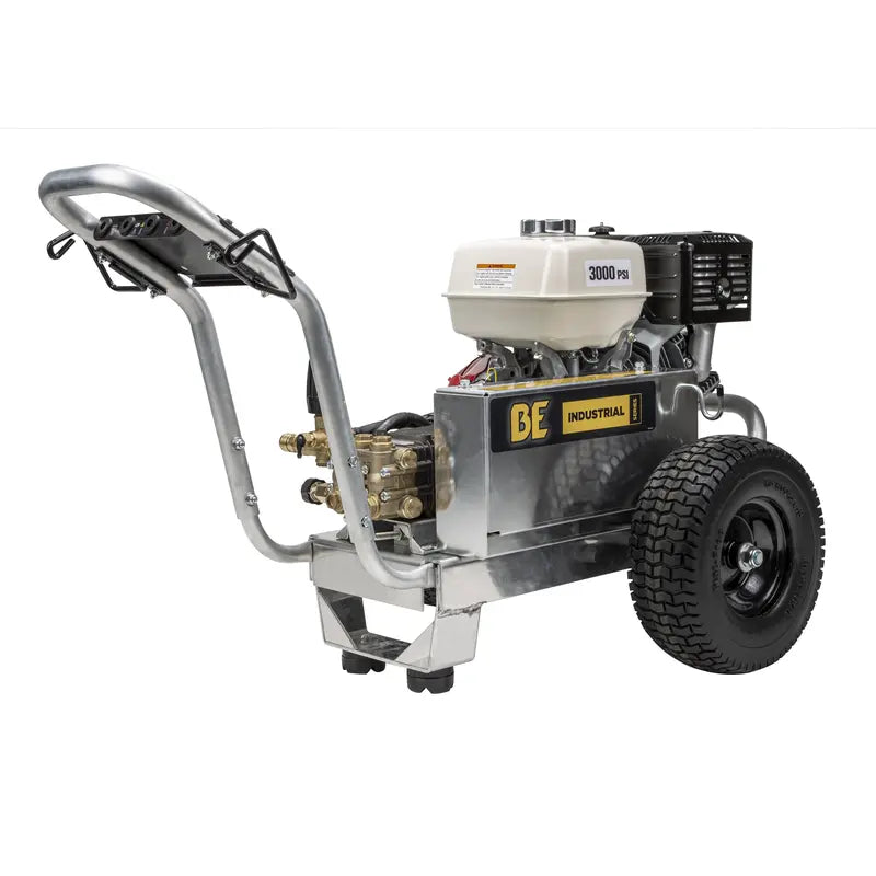 BE Pressure B3013HABC 3,000 PSI - 5.0 GPM Gas Pressure Washer with Honda GX390 Engine and Comet Triplex Pump Belt Drive