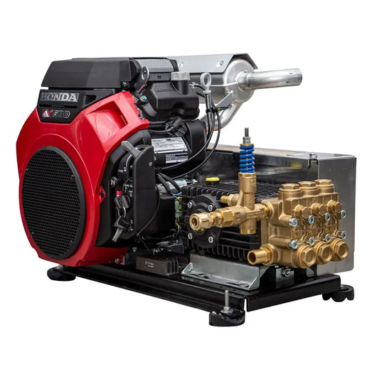 BE Pressure B3524HTBG 8.0 GPM Gas Pressure Washer with Honda GX690 Engine and General Pump Triplex Pump