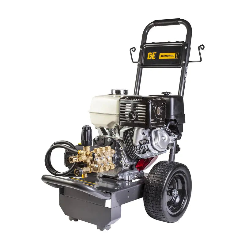 BE Pressure B4013HGS 4,000 PSI - 4.0 GPM Gas Pressure Washer with Honda GX390 Engine and General Triplex Pump