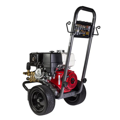 BE Pressure B4013HGS 4,000 PSI - 4.0 GPM Gas Pressure Washer with Honda GX390 Engine and General Triplex Pump