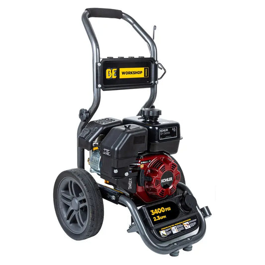 BE Pressure BE3465KX 3,400 PSI - 2.3 GPM Gas Pressure Washer with KOHLER SH270 Engine and Axial Pump