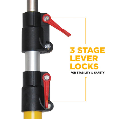 BE Pressure 85.206.018L 18' Telescoping Pressure Washer Wand