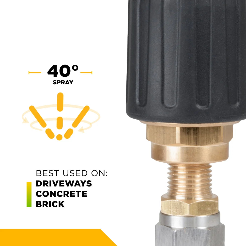 BE Pressure 85.210.150 Rotary Pressure Washer Nozzle - 5.0 Orifice
