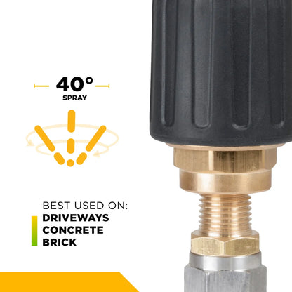 BE Pressure 85.210.150 Rotary Pressure Washer Nozzle - 5.0 Orifice