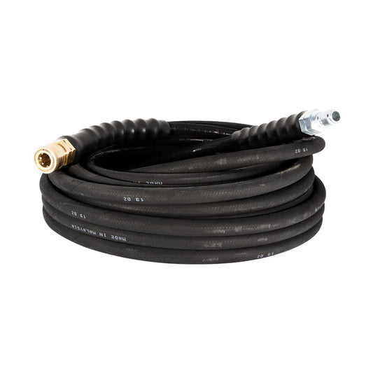 BE Pressure 85.238.153 50' 4000PSI 3/8" Pressure Washer Hose Black