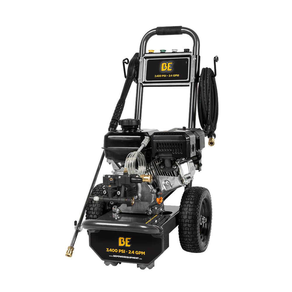 BE Pressure B3475PX 3,400 PSI 2.5 GPM Cold Water Gas Pressure Washer