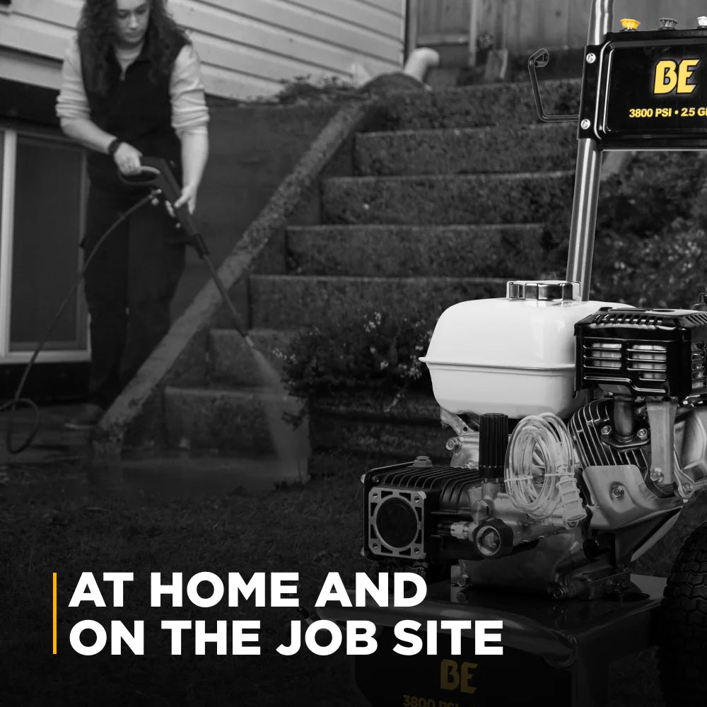 BE Pressure B3865HA 3,800 PSI 2.5 GPM Cold Water Gas Pressure Washer