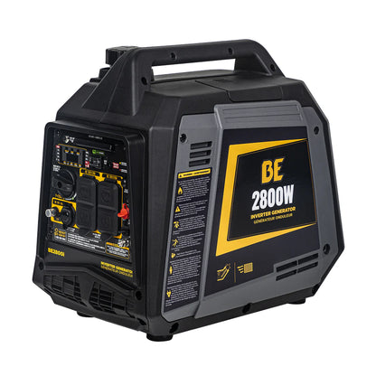 BE Power Equipment BE2800I 2,800 Watt Digital Inverter Portable Generator