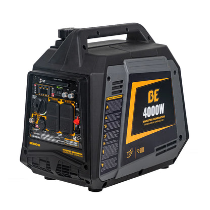 BE Power Equipment BE4000I 4,000 Watt Digital Inverter Portable Generator
