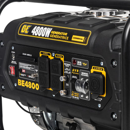 BE Power Equipment BE4800 4,800 Watt Portable Generator