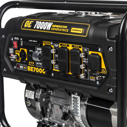 BE Power Equipment BE7000 7,000 Watt Portable Generator