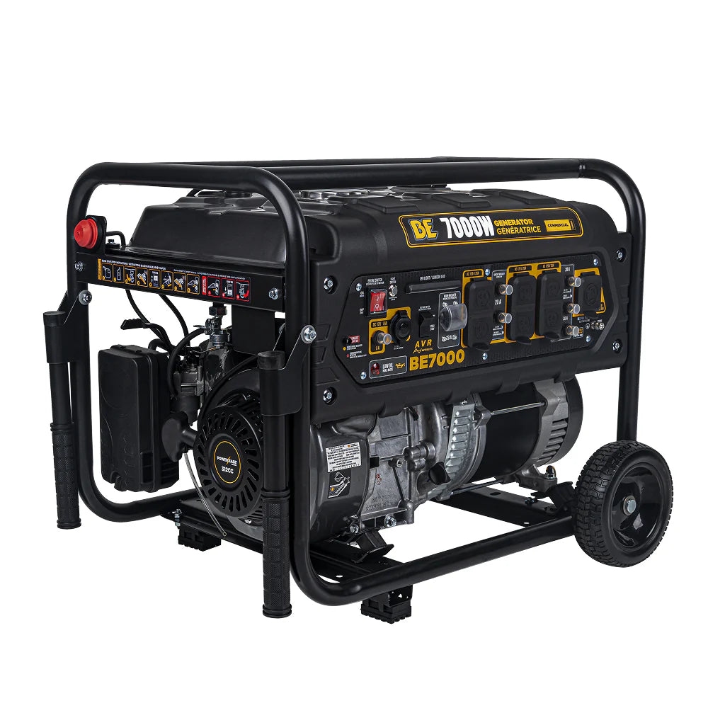 BE Power Equipment BE7000 7,000 Watt Portable Generator