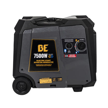 BE Power Equipment BE7500ID 7,500 Watt Dual-Fuel Digital Inverter Portable Generator