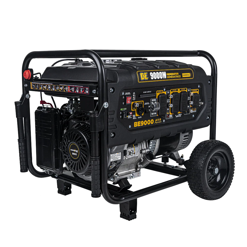 BE Power Equipment BE9000 9,000 Watt Portable Generator