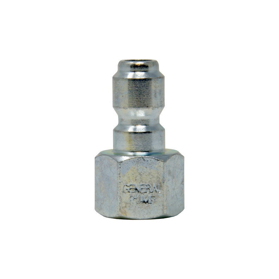 General Pump D11006 Pressure Washer Quick Coupler, Female Plug, 1/4 in. FNPT, Steel - Fusion Spray Equipment