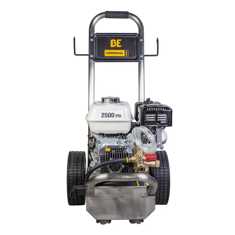 BE Pressure PE-2565HWSCOMSP 2,500 PSI - 3.0 GPM Gas Pressure Washer with Honda GX200 Engine and Comet Triplex Pump