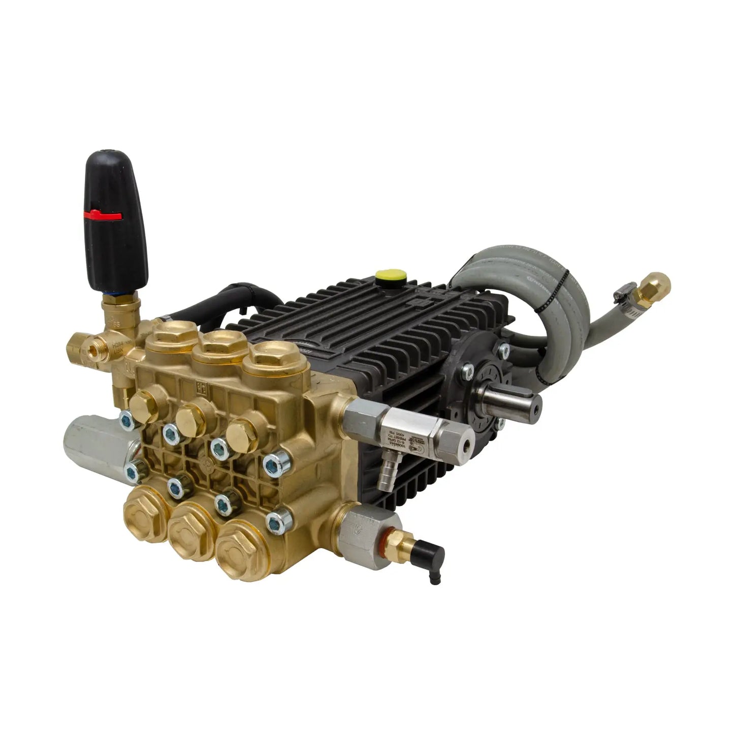 General Pump PMRTSF2021 TSF2021  Fully Plumbed Made Ready 3600 PSI 8.5 GPM (Solid Shaft) Triplex Pressure Washer Pump